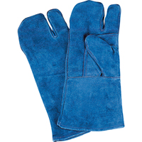 Double Palm & Thumb Welding Gloves, Split Cowhide, Size Large Cam Industrial