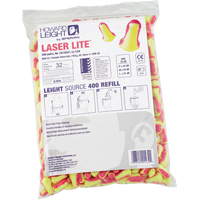 Howard Leight Laser Lite&reg; Single-Use Earplugs, Bulk - Polybag Cam Industrial