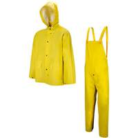 Tornado Economy Suit, PVC, 5X-Large, Yellow Cam Industrial