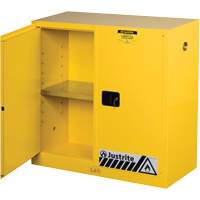 Sure-Grip&reg; Ex Flammable Storage Cabinets, 30 gal., 2 Door, 43" W x 44" H x 18" D Cam Industrial