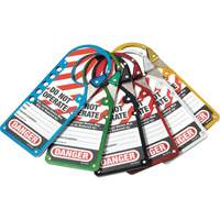 Labeled Snap-on Hasps, Silver Cam Industrial