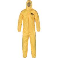 ChemMax 1 Coveralls, Small, Yellow Cam Industrial