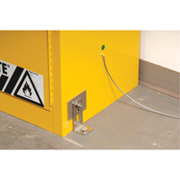 Seismic Bracket for Sure-Grip&reg; Ex Flammable Storage Cabinet Cam Industrial