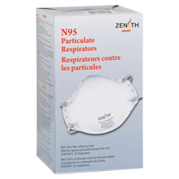 Respirateur contre les particules, N95, Certifi&eacute; NIOSH, Moyen/grand Cam Industrial