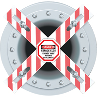 Barri&egrave;re Danger Man-Way Cross Cam Industrial