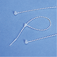 Options de finition pour &eacute;tiquettes - attaches en billes de nylon Cam Industrial