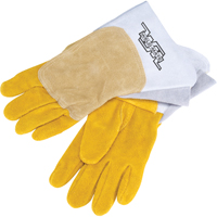 Pipeliner Welding Gloves, Split Cowhide, Size X-Large Cam Industrial