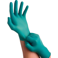 TouchNTuff&reg; 92-600 Gloves, X-Large, Nitrile, 5-mil, Powder-Free, Green Cam Industrial