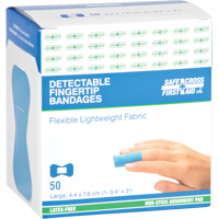 Bandages, Bout de doigt, 3", Tissu d&eacute;tectable, St&eacute;rile Cam Industrial