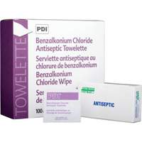 Lingettes antiseptiques au chlorure de benzalkonium, Serviette, Antiseptique Cam Industrial