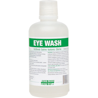 Eyewash Solution, Full Bottle, 1000 ml Cam Industrial