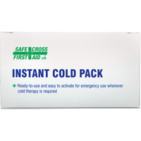 Instant Compress Packs, Cold, Single Use, 4" x 6" SAY517 | Cam Industrial