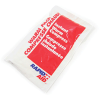 Instant Compress Packs, Hot, Single Use, 6" x 10" SAY520 | Cam Industrial