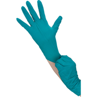 Gants jetables TouchNTuff, 7, Nitrile, 5 mils, Poudr&eacute;s, Vert Cam Industrial