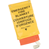 Emergency Fire Blankets, Fibreglass, 72"L x 72"W Cam Industrial