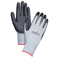 Gants l&eacute;gers enduits et respirants, 7/Petit, R&ecirc;vetement Mousse de nitrile, Calibre 13, Enveloppe en Polyester Cam Industrial
