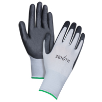 Gants l&eacute;gers enduits et respirants, 8/Moyen, R&ecirc;vetement Mousse de nitrile, Calibre 13, Enveloppe en Polyester Cam Industrial