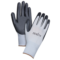Gants l&eacute;gers enduits et respirants, 9/Grand, R&ecirc;vetement Mousse de nitrile, Calibre 13, Enveloppe en Polyester Cam Industrial