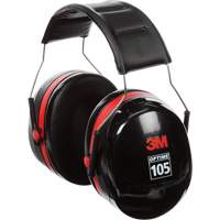 Peltor Optime 105 Series Earmuffs, Headband, 30 NRR dB Cam Industrial