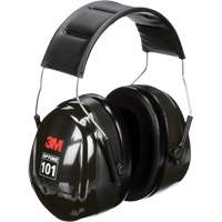Peltor Optime 101 Series Earmuffs, Headband, 27 NRR dB Cam Industrial