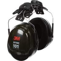 Peltor Optime 101 Series Earmuffs, Cap Mount, 24 NRR dB Cam Industrial