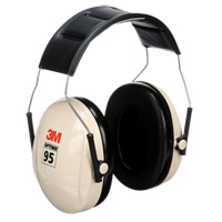 Peltor Optime 95 Series Earmuffs, Headband, 21 NRR dB Cam Industrial