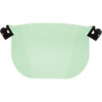 Peltor Faceshield, Polycarbonate, Green Tint Cam Industrial