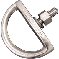 Miller&reg; D-Bolt Permanent Anchorage Connectors, Bolt-On/D-Ring, Permanent Use Cam Industrial