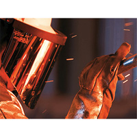 Ratchet Headgear with Faceshield, Polycarbonate, Ratchet Suspension Cam Industrial