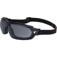 Lunettes de s&eacute;curit&eacute; &eacute;tanches Uvex Tirade, Lentille Grise/fum&eacute;e, Antibu&eacute;e, ANSI Z87+/R&eacute;pond ou surpasse la norme CSA Z94.3 Cam Industrial