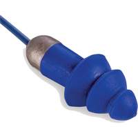 Rockets&reg; Metal Detectable Reusable Earplugs, Corded, One-Size, Bulk - Plastic Case, 27 NRR dB Cam Industrial