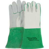 Heavy-Duty Welding Gloves, Split Cowhide, Size Medium Cam Industrial