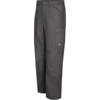 Performance Shop Pants, Canvas/Cotton/Polyester, Charcoal, Size 30, 37 Inseam Cam Industrial
