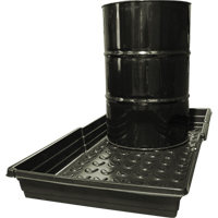 Drum Decks, 30.5" L x 57" W x 6" H, 33 US gal. Spill Capacity Cam Industrial