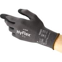 Gants HyFlex 11-840, 10/T-Grand, R&ecirc;vetement Mousse de nitrile, Calibre 15, Enveloppe en Nylon Cam Industrial