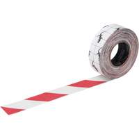 Premium Anti-Skid Tape, 2" x 60', Red & White Cam Industrial