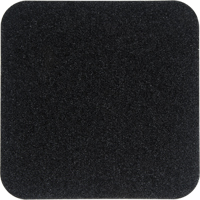 Premium Anti-Skid Tape, 5.5" x 5-1/2", Black Cam Industrial
