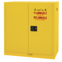 Armoire pour produits inflammables, 24 gal., 2 Porte(s), 43" La x 44" h x 12" p Cam Industrial