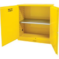 Armoire pour produits inflammables, 30 gal., 2 Porte(s), 43" La x 44" h x 18" p Cam Industrial