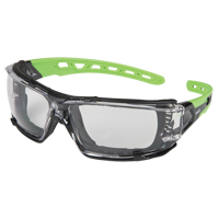 Lunettes de s&eacute;curit&eacute; s&eacute;rie Z2500 avec joint en mousse, Lentille Transparent, Anti-&eacute;gratignures, ANSI Z87+/R&eacute;pond ou surpasse la norme CSA Z94.3 Cam Industrial