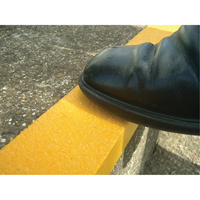 Safestep&reg; Anti-Slip Step Edge, 2.75" W x 59" L, Yellow Cam Industrial