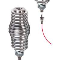 Safety Whip&reg; Flagstaff Mounting Base, Spring Mount Cam Industrial