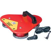 Safety Whip&reg; Flagstaff Mounting Base, Magnet Mount Cam Industrial