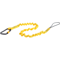 Bungee Tool Tether, Bungee, Carabiner/Loop Cam Industrial