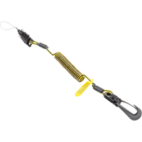 Coil Tool Tether, Coil, Clip/Loop Cam Industrial