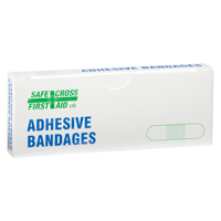 Bandages, Rectangulaire/carr&eacute;e, 3", Plastique, Non st&eacute;rile Cam Industrial