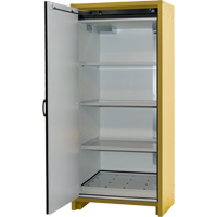 30-Minute EN Safety Storage Cabinet, 30 gal., 1 Door, 34.02" W x 76.65" H x 24.21" D Cam Industrial