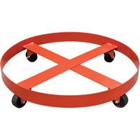 Socles roulants pour Poly-Collector, 27,5" dia. x 5,5" h Cam Industrial