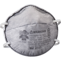 8247 Particulate Respirators, R95, NIOSH Certified Cam Industrial