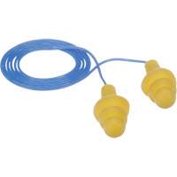 E-A-R Ultrafit Premolded Earplugs, Corded, Bulk - Polybag, 25 dB NRR, One-Size Cam Industrial